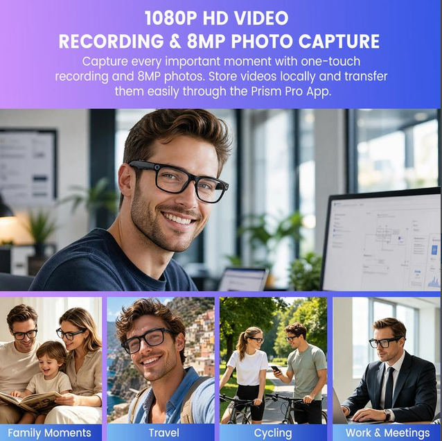 VisionAI Smart Glasses