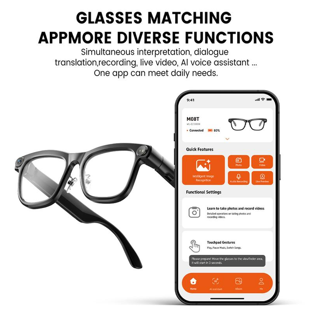 VisionAI Smart Glasses