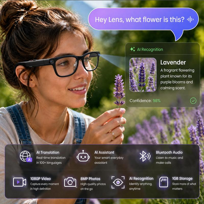 VisionAI Smart Glasses