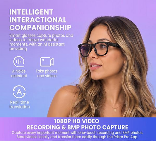 VisionAI Smart Glasses